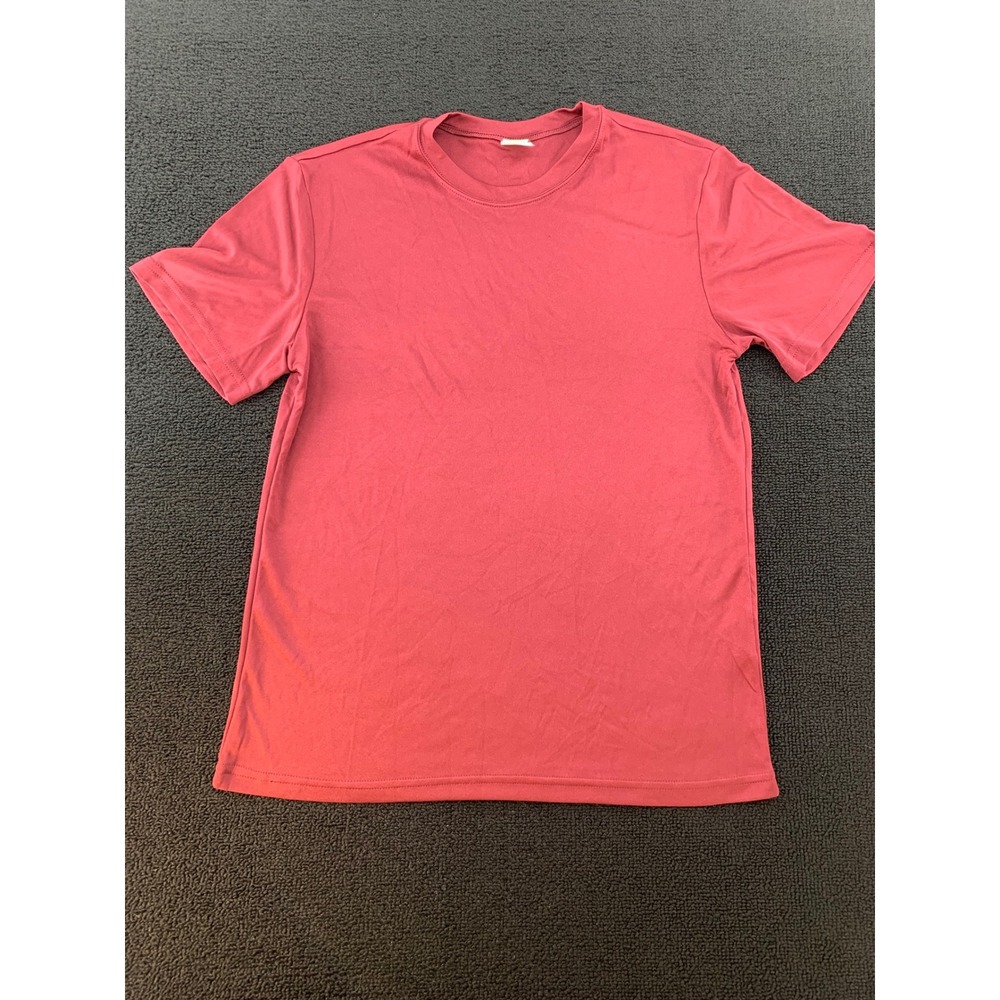 Sport-Tek Youth L Coral Red Short‎ Sleeve Athletic T-Shirt Made in Tanzania